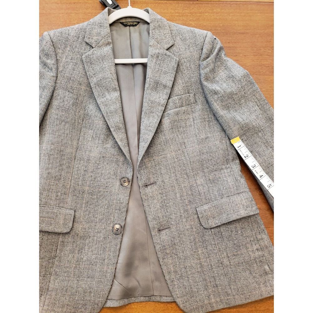 Jack Henry Wool Blazer The Women's Shop plaid‎ Small Sz 6 - Picture 3 of 16